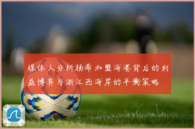 媒体人分析杨希加盟海港背后的利益博弈与浙江西海岸的平衡策略